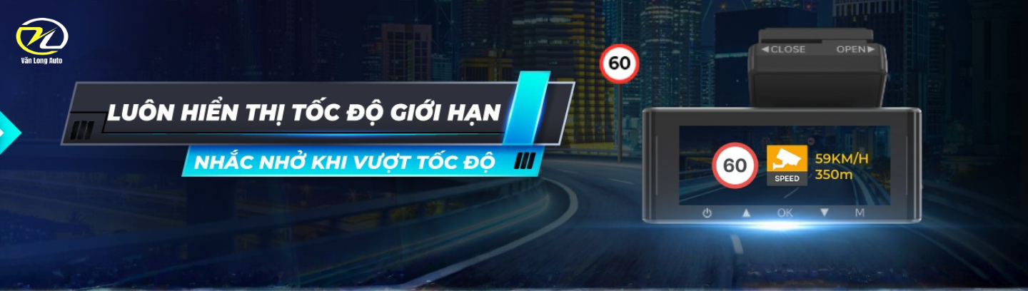 Hiển thị tốc độ giới hạn trên SpeedMap M1